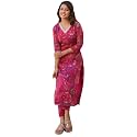 ANNI DESIGNER Women39s Rayon Blend Straight Printed