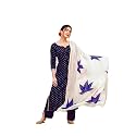 ANNI DESIGNER Women39s Rayon Straight Raspberry Handpainted