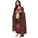 ANNI Designer Women39s Rayon Viscose Embroidered Straight