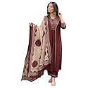 ANNI Designer Women39s Rayon Viscose Straight Printed