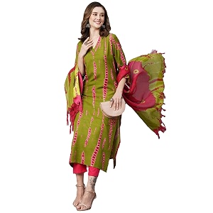 ANNI DESIGNER Women Cotton Blend Kurta with