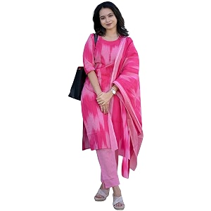 ANNI DESIGNER Women Cotton Blend Kurta with