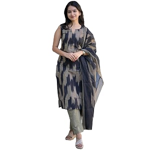 ANNI DESIGNER Women Cotton Blend Kurta with