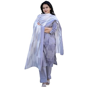 ANNI DESIGNER Women Cotton Blend Kurta with