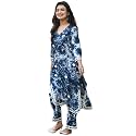 ANNI DESIGNER Women Cotton Blend Kurta Palazzos
