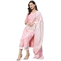 ANNI DESIGNER Women Cotton Blend Kurta Pant With Dupatta