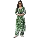 ANNI DESIGNER Women Cotton Blend Kurta Palazzos