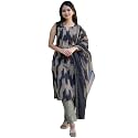 ANNI DESIGNER Women Cotton Blend Kurta with