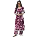 ANNI DESIGNER Women Cotton Blend Kurta Palazzos