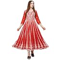 ANNI Designer Women39s Georgette Regular Fit Anarkali