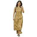 ANNI Designer Women39s Rayon Blend Straight Printed