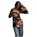 ANNI Designer Womens Viscose Blend Printed Short