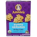 Annie's Organic Birthday Cake Bunny Grahams Snack Crackers, Non-GMO, 7.5 oz
