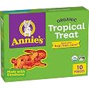 Annie's Organic Tropical Treat Fruit Flavored Snacks, Gluten-Free, 10ct 7oz
