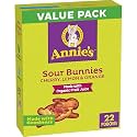 Annie's Sour Bunnies Fruit Flavored Snacks, Cherry, Lemon &amp; Orange, 15.4 oz