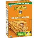 Annie’s Homegrown Organic Honey Graham Cracker Bricks 14.4 oz (Pack of 4)