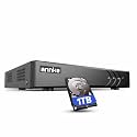 ANNKE 3K Lite 8CH Hybrid 5-in-1 Security Digital Video Recorder, 1TB HDD