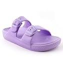 ANNTS Women Black EVA Slipper Sandal 