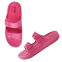 ANNTS Women Black EVA Slipper Sandal 