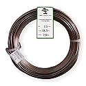 Anodized Aluminum 2.5mm Bonsai Training Wire 250g Large Roll (60 feet) - Choose Your Size and Color (2.5mm, Brown)