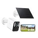 Anona Lucio 2.5K Security Camera Outdoor Battery Wireless with Solar Powered, Color Night Vision &amp; 138° FOV, Multi-Object Detection, No Hub Needed, Two-Way Audio, IP67