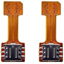 Hybrid Sim Slot Adapter to Run 2 Sim and Micro SD Card Pack of 2