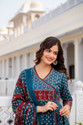 ANOUK Women Kurta Palazzo Dupatta Set