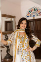 ANOUK Women Kurta Palazzo Dupatta Set
