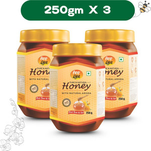 anp bee raw unpasteurized pure natural honey i nmr tested i unfiltered honey i 250 gram 3 x 250 g
