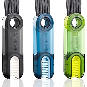 3 in 1 cleaning brush water bottle cleaner brush multipurpose bottle gap cleaner brush home kitchen cleaning tools - bottle cleaning crevice brush 3 in 1 cleaning brush 1