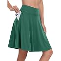 ANRABESS Knee Length Skorts Skirts for Women