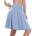 ANRABESS Knee Length Skorts Skirts for Women