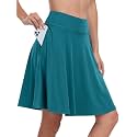 ANRABESS Knee Length Skorts Skirts for Women