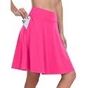 ANRABESS Knee Length Skorts Skirts for Women