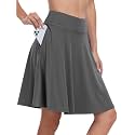 ANRABESS Knee Length Skorts Skirts for Women
