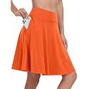 ANRABESS Knee Length Skorts Skirts for Women