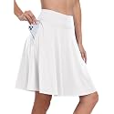 ANRABESS Knee Length Skorts Skirts for Women