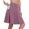 ANRABESS Knee Length Skorts Skirts for Women