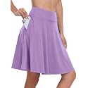 ANRABESS Knee Length Skorts Skirts for Women