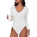 ANRABESS Women Long Sleeve Bodysuits UPF 50