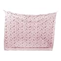 ANS Premium Floral Mosquito Net for Bed | XXL 6.5 x 10 ft Hanging Mosquito Net | Fine Mesh Protection | Cotton Border | Free Air Flow | Ideal for Large Size Bed &amp; Joint of Single + Double Bed | Pink