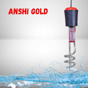 anshi gold shockproof rod stainless steel water immersion heater rod black 1500 w shock proof immersion heater rod water