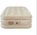 Anshi Inflatable Blow Up Air Bed Mattress Sofa with Pump, Pillow & Storage Bag PU Leatherette 2 Seater Inflatable Sofa