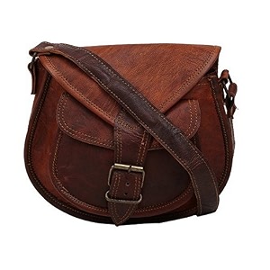 original leather retro real women39s purse handbagsbag for womengirlsfemaleladiescross-body bags for woman dark brown shade - 9  7