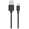 Ansmann USB Cable 1 M USB A Lightning Black, W128329102 (Black)
