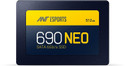 Ant Esports Neo 512 GB All in One PC's Black SATA Internal Solid State Drive (SSD) (690 Neo SATA 2.5)