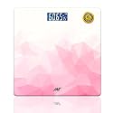 ANT Flora Ruby Digital Personal Weighing Scale for Body Weight, 180kg Capacity, High Precision Strain Sensor, LCD Backlit Display, 5mm Tempered Glass, Auto On/Off, 40 Months Warranty