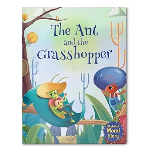 the ant and the grasshopper - moral story for children