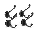 Ant Mag Magnetic Hooks Heavy Duty 140LBS, Neodymium Wall Coat Hooks 4 Pack