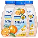 Antacid Tablets Sugar Free Extra Strength, Orange Creme, Calcium Carbonate 750 mg, 90 Count Each (Pack of 3)